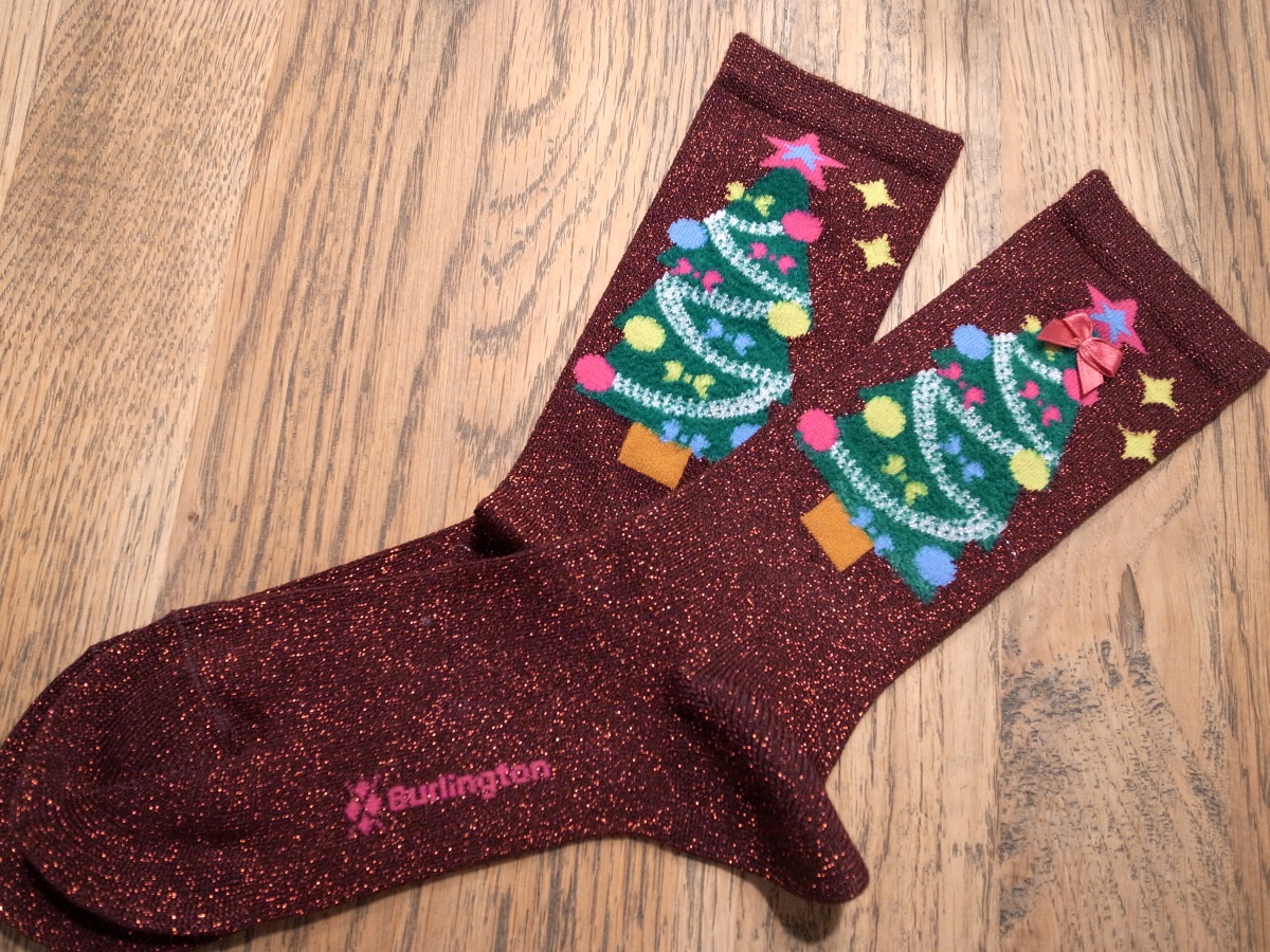 Burlington Ugly Christmas Damen Socken